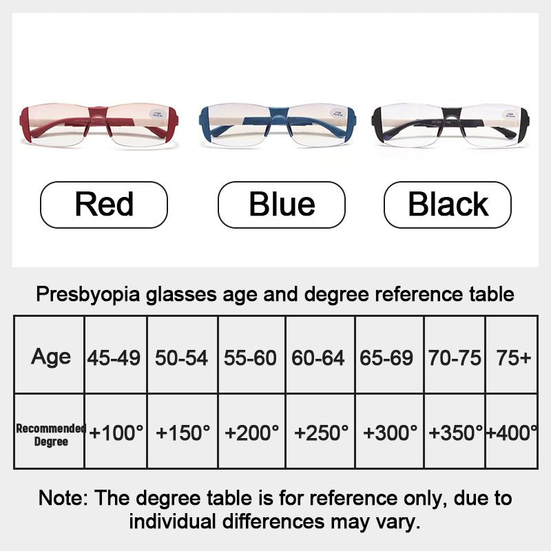 Anti - blue Anti - fatigue Far And Near Dual Use Reading Glasses（50% OFF） - ALPINE WEAR