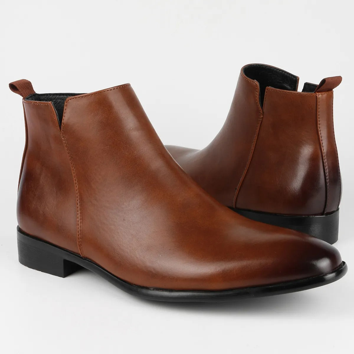 Herren Formelle Stiefeletten - Seitlicher Reißverschluss