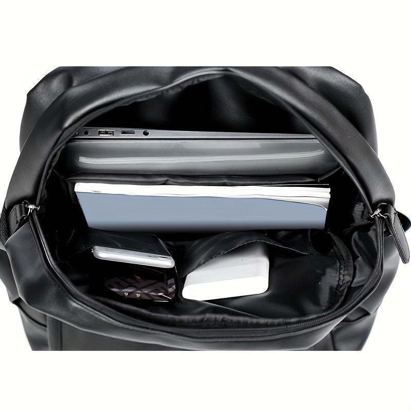 Herren Schwarzer Rucksack - Wasserdicht & Geräumig