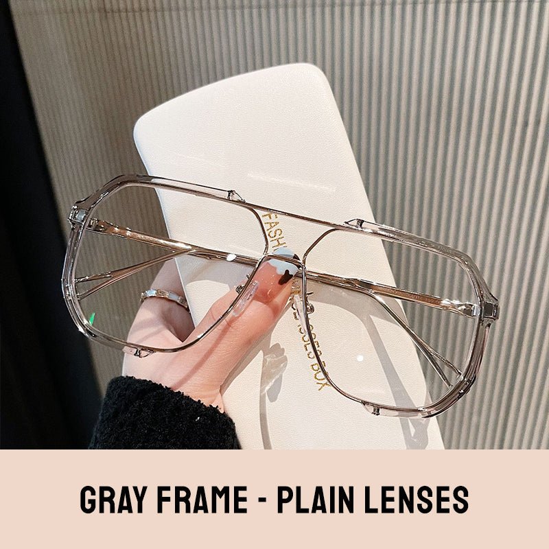 Classic Retro Stylish Large Frame Sunglasses（50% OFF） - ALPINE WEAR