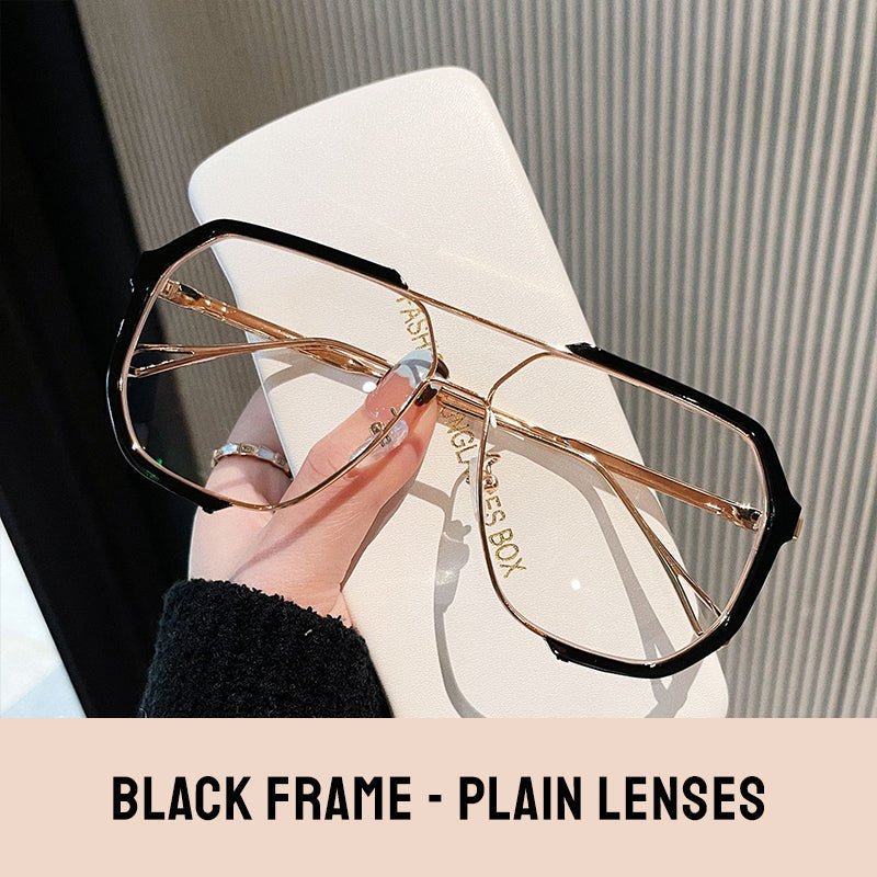 Classic Retro Stylish Large Frame Sunglasses（50% OFF） - ALPINE WEAR