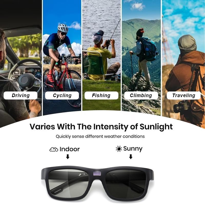 😎Classic Smart Photochromic Polarized Sunglasses（50% OFF） - ALPINE WEAR