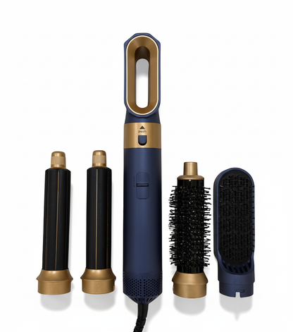 All-in-One Hair Styler in Midnight Blue - 5-in-1 styling tool