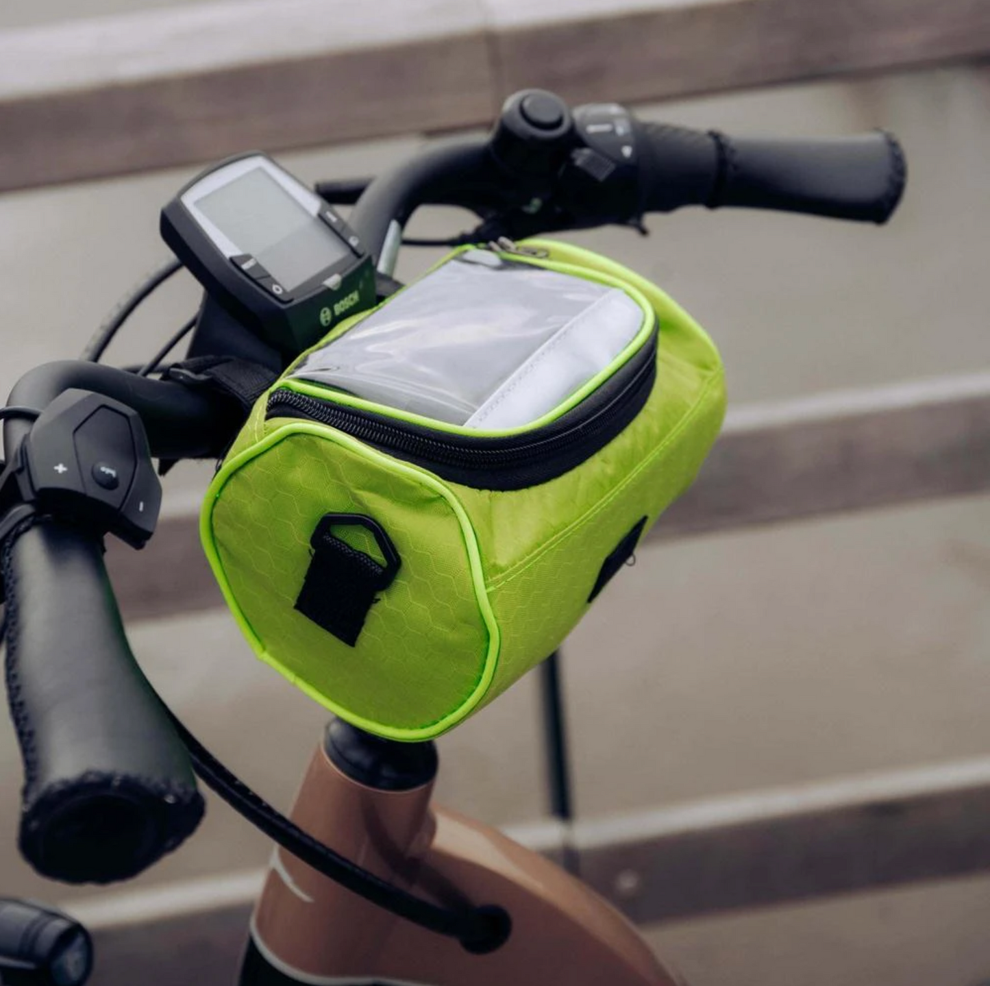 Wasserdichte Lenker-Fahrradtasche - Touchscreen Radfahr-Aufbewahrungstasche