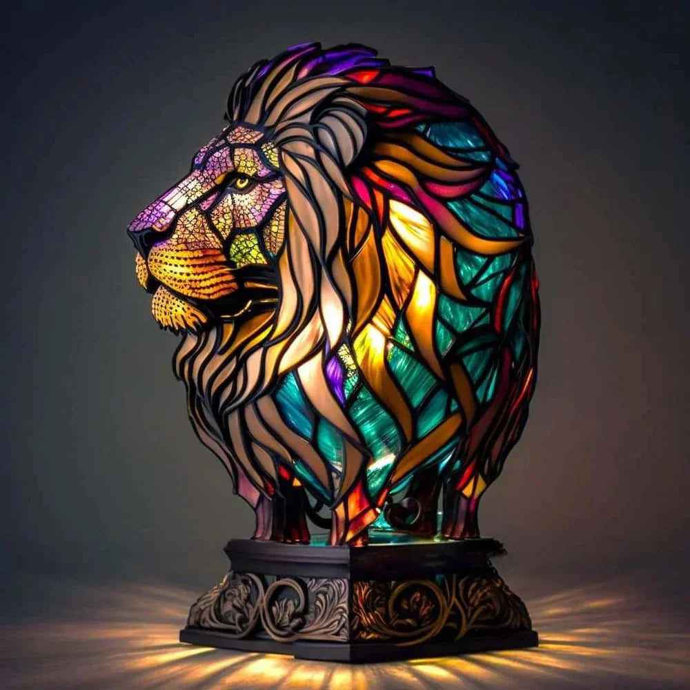 Tierfigur Display Lampe - Lebhafte Heimdekoration