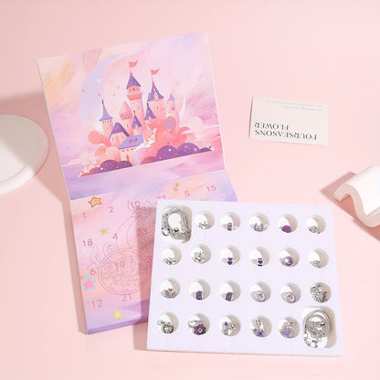 Adventskalender Schmuck Set - 24 Tage DIY Armband & Charms