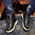 Herren Schnürstiefel Moc Toe - Robust Profilsohle
