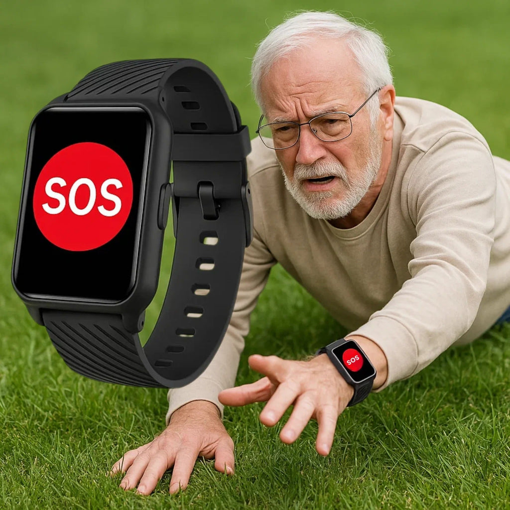Medizinischer Alarm Smartwatch - Sturzerkennung & SOS Notfall