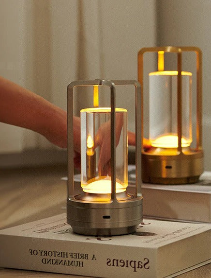 Kabellos LED Tischlampe - Solarladung