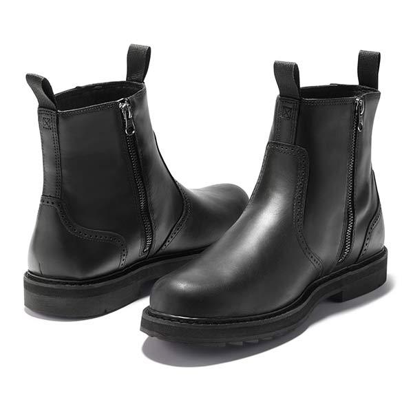 Herren Schlupf-Chelsea-Stiefeletten - Knöchellang mit Profilsohle