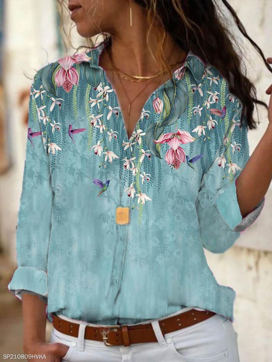 Lary Women's Casual Shirt - ALPINE WEAR