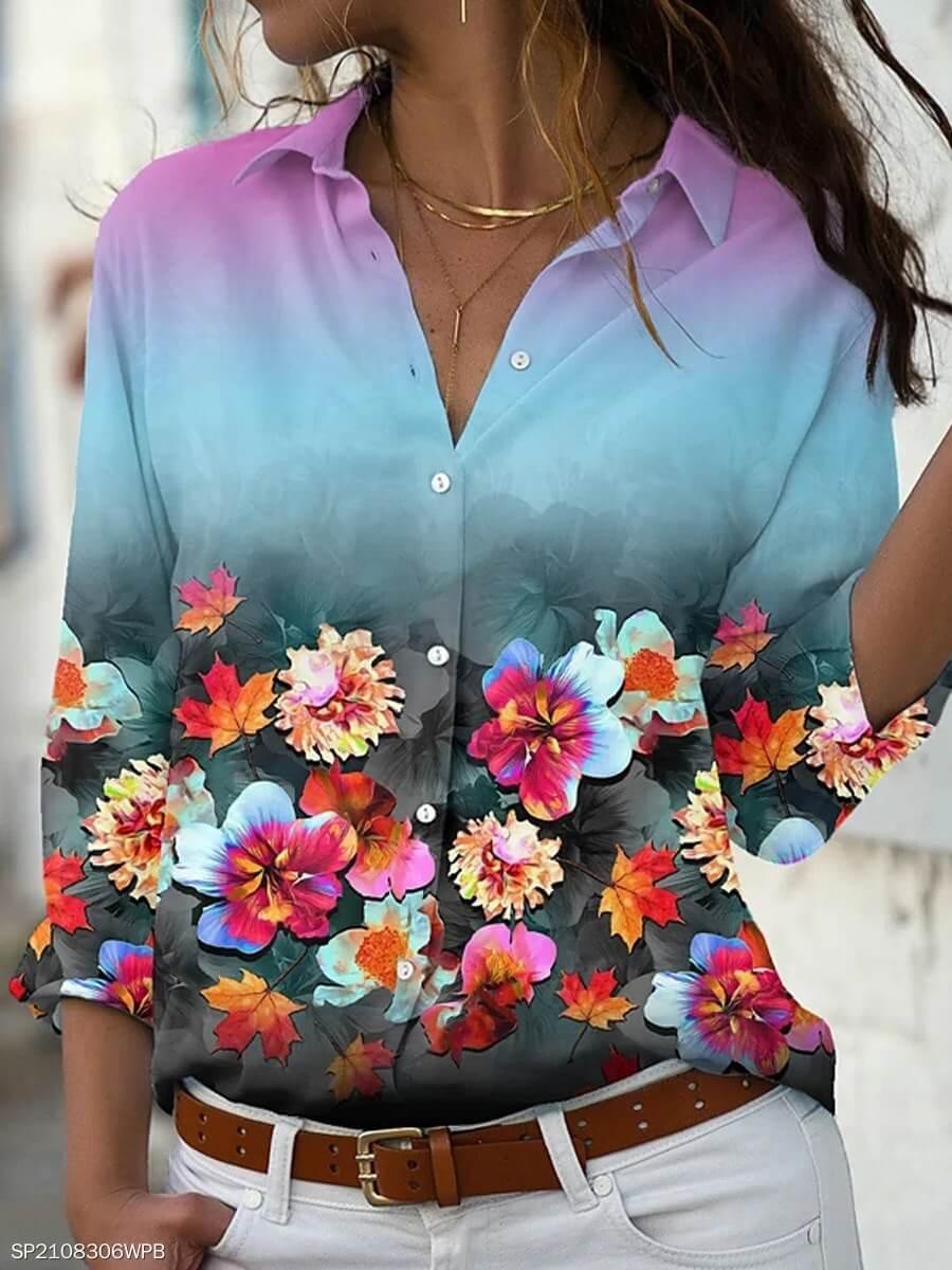 Lary Women's Casual Shirt - ALPINE WEAR