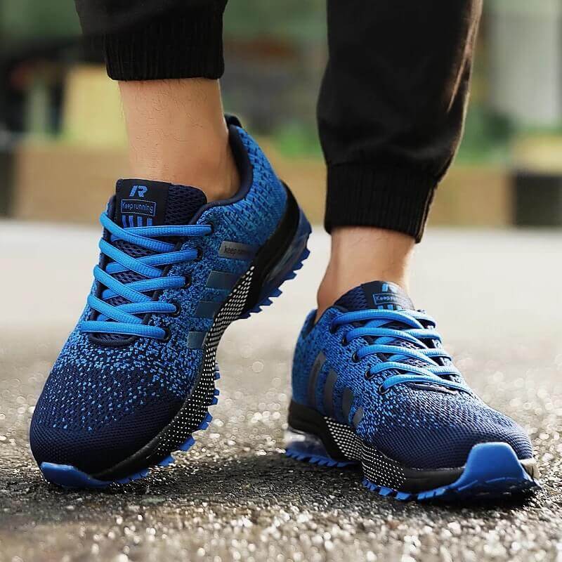 Men's Orthopaedic Sports Running Trainers - ALPINE WEAR
