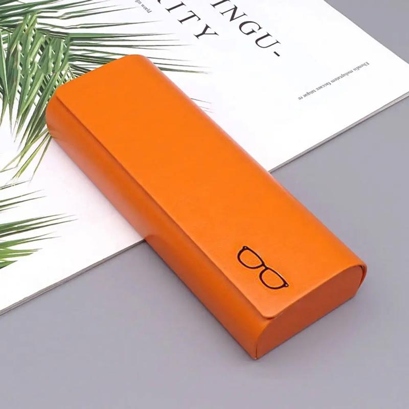 Minimalist Hard Leather Glasses Case - ALPINE WEAR