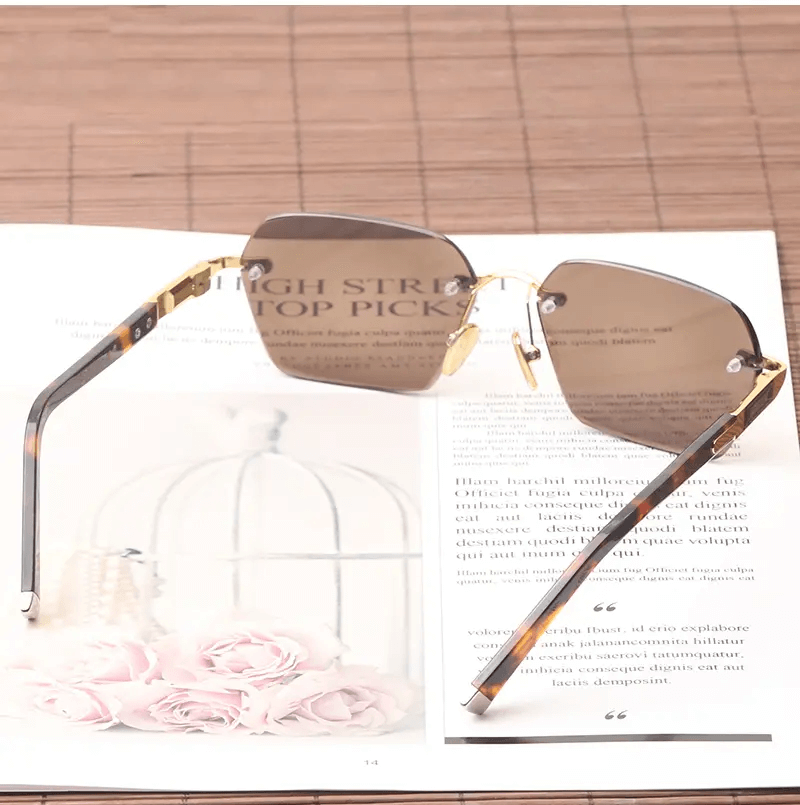 Natural Crystal Lens Sunglasses（50% OFF） - ALPINE WEAR