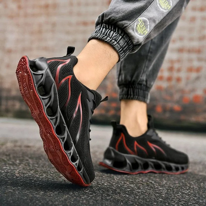 Herren Lauf-Sneaker - Leichtes Mesh mit Gedämpfter Sohle