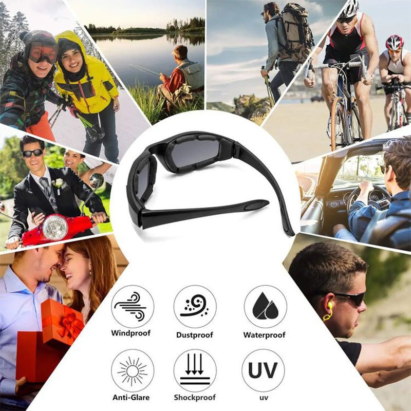 Polarized Motorcycle Sunglasses - ALPINE WEAR