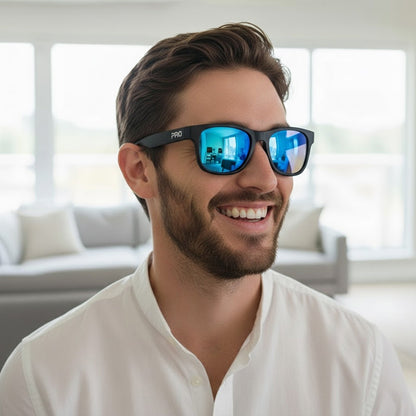 VisionPro™ 3 - AI smart glasses that change color instantly.