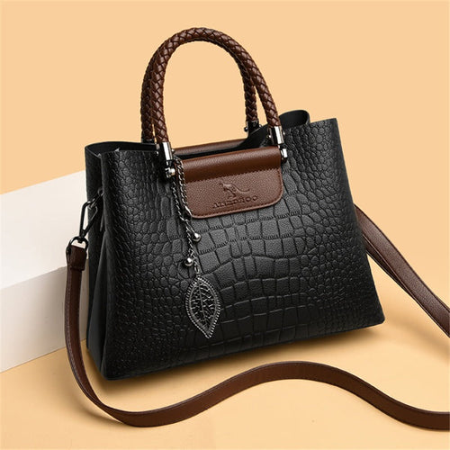 Damen Handtasche - Satchel mit Tragegriff