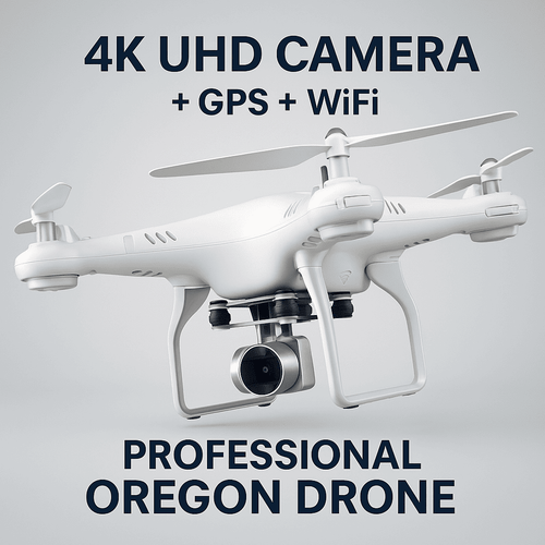 Professional Oregon Drone with 4K Full HD Camera, GPS, Wifi + 9 Free Gifts - ALPINE WEAR