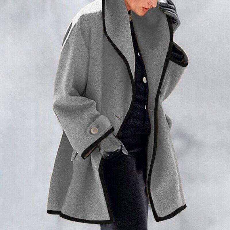 Damen Eleganter Winter-Mantel - Gemütlich & Stilvoll