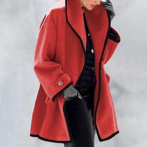 Damen Eleganter Winter-Mantel - Gemütlich & Stilvoll