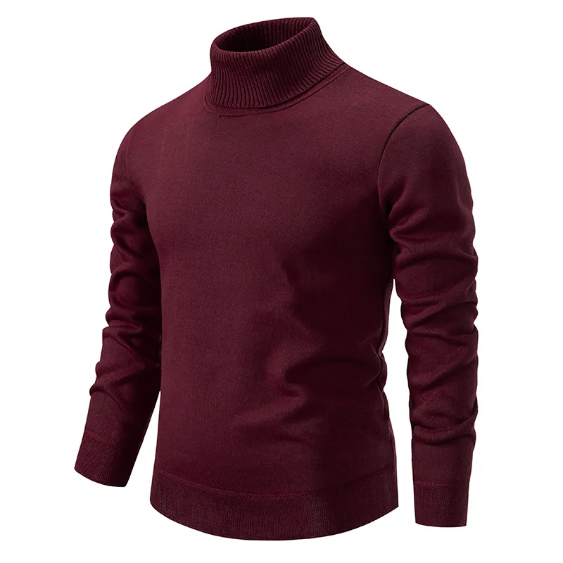 Stilvoller Rollkragenpullover für Herren