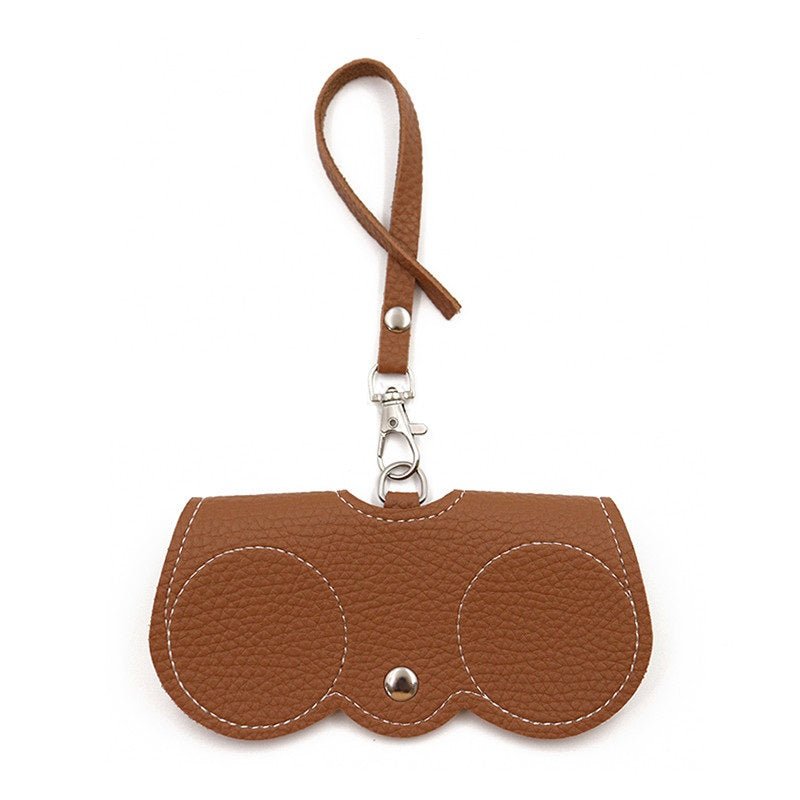 Soft Leather Sunglasses Bag - ALPINE WEAR