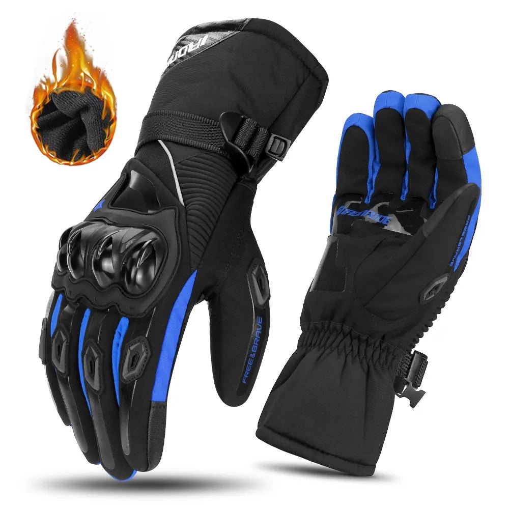 Motorradhandschuhe Winter - Wasserdicht und Touchscreen