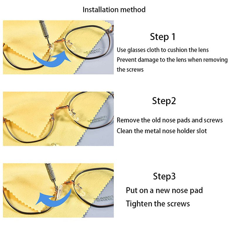 ⏳Time - limited Special⏰Eyeglass Nose Pad Repair Kit - ALPINE WEAR