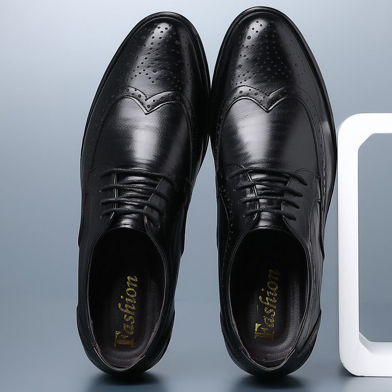 Herren Anzugschuh Oxford - Brogue Muster Klassisch
