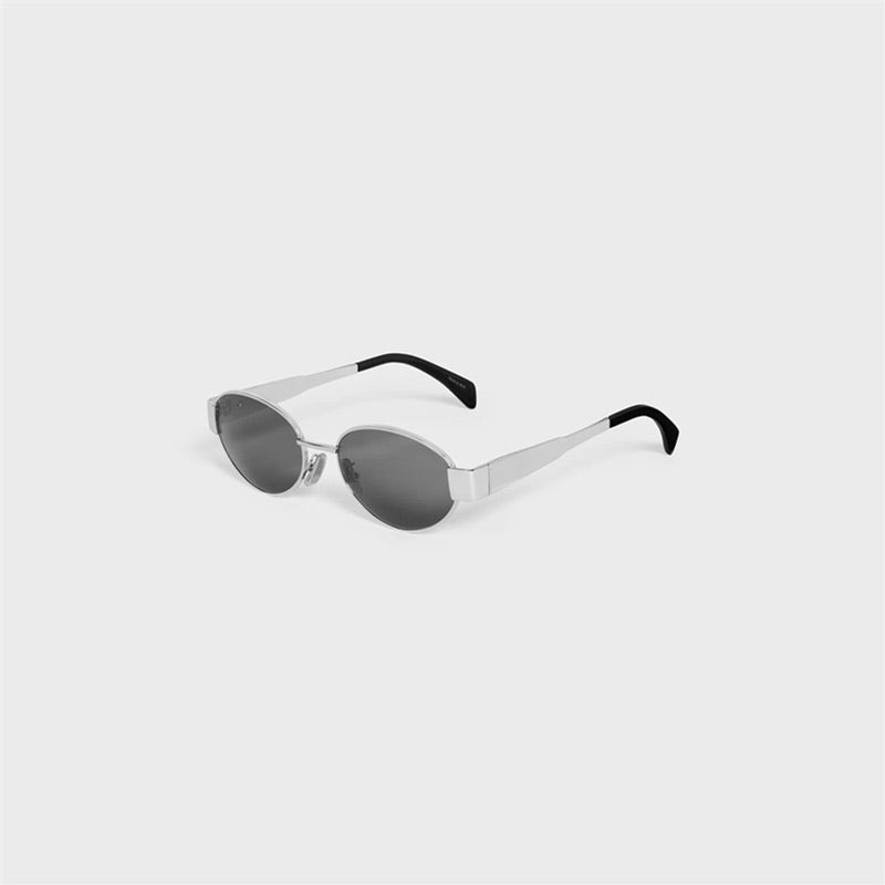Vintage Oval Frame Sunglasses With Case（50% OFF） - ALPINE WEAR