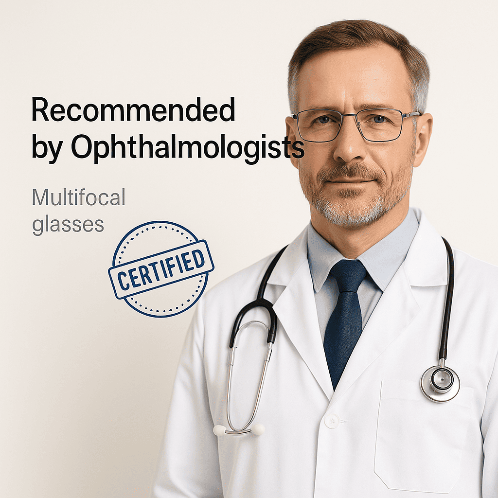 VisionSync Multifocal Glasses + Gift [Adaptive Technology] - ALPINE WEAR