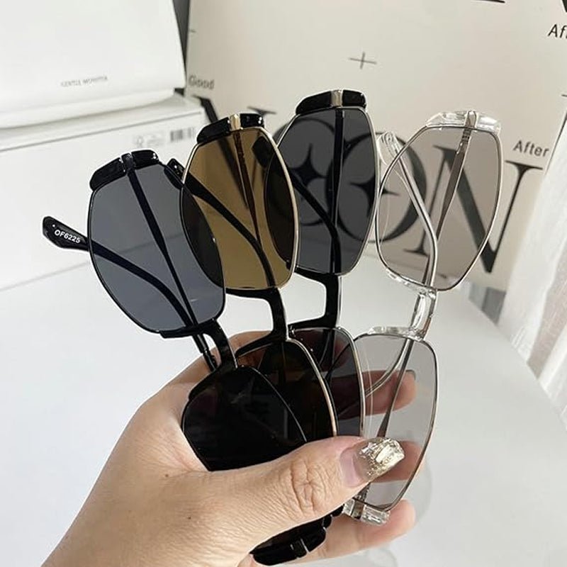 Women's Retro Oval Narrow Frame Sunglasses（50% OFF） - ALPINE WEAR