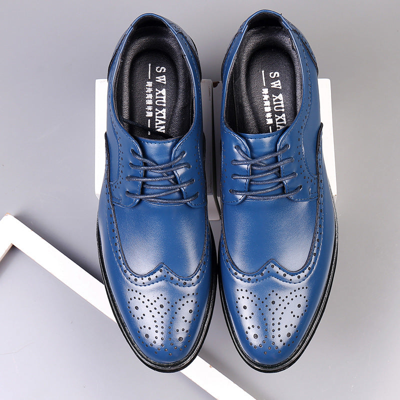 Herren Anzugschuh Oxford - Brogue Muster Klassisch